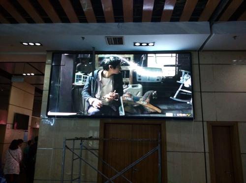 北京長銀大廈室內全彩led顯示屏